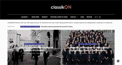 Desktop Screenshot of classikon.com